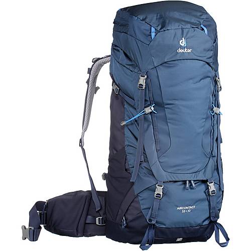 Deuter Aircontact 55+10 Trekkingrucksack midnight navy im Deuter Aircontact 55+10 Trekkingrucksack online kaufen