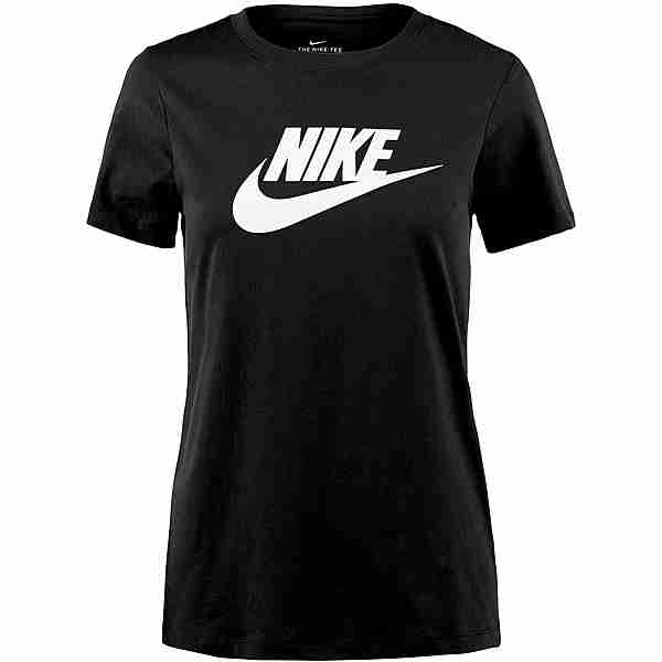 Nike NSW Icon Futura T-Shirt Damen black-white