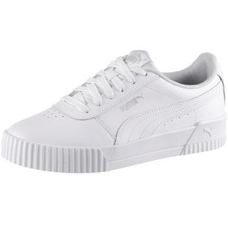 PUMA Carina L Sneaker Damen puma white-puma white-puma silver