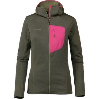 Mammut Aconcagua Light Fleecejacke Damen olive melange-pink