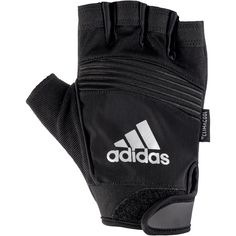 adidas Performance Fingerlose Handschuhe schwarz