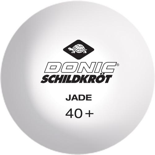 Rückansicht von Donic-Schildkröt Jade Poly 40+ 6er Tischtennisball weiß