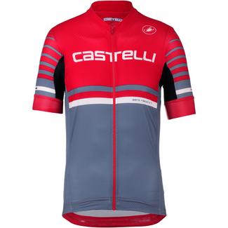castelli FREE AR 4.1 Fahrradtrikot Herren red-light steel blue