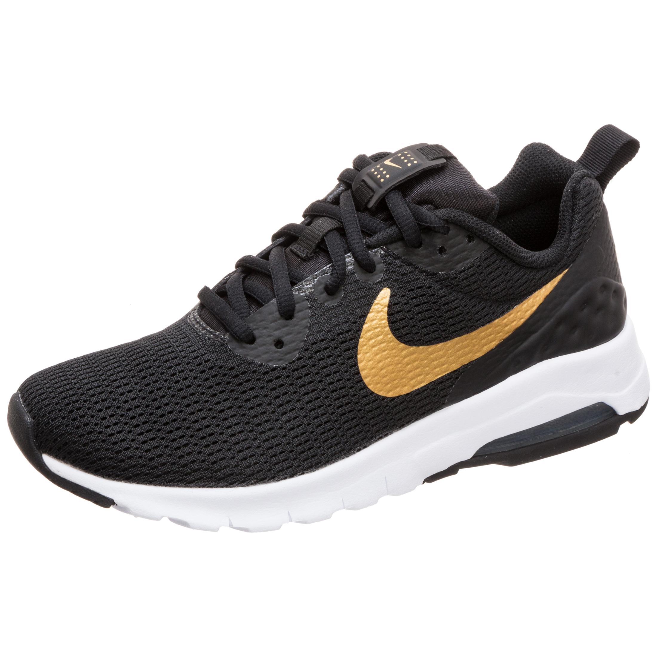 nike damen schwarz gold