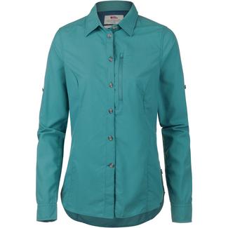 FJ&Auml;LLR&Auml;VEN Abisko Hike Funktionsbluse Damen lagoon