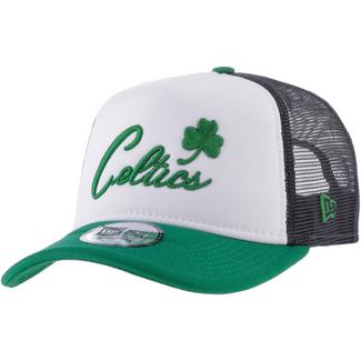 New Era Trucker Boston Celtics Cap optic white-team colour