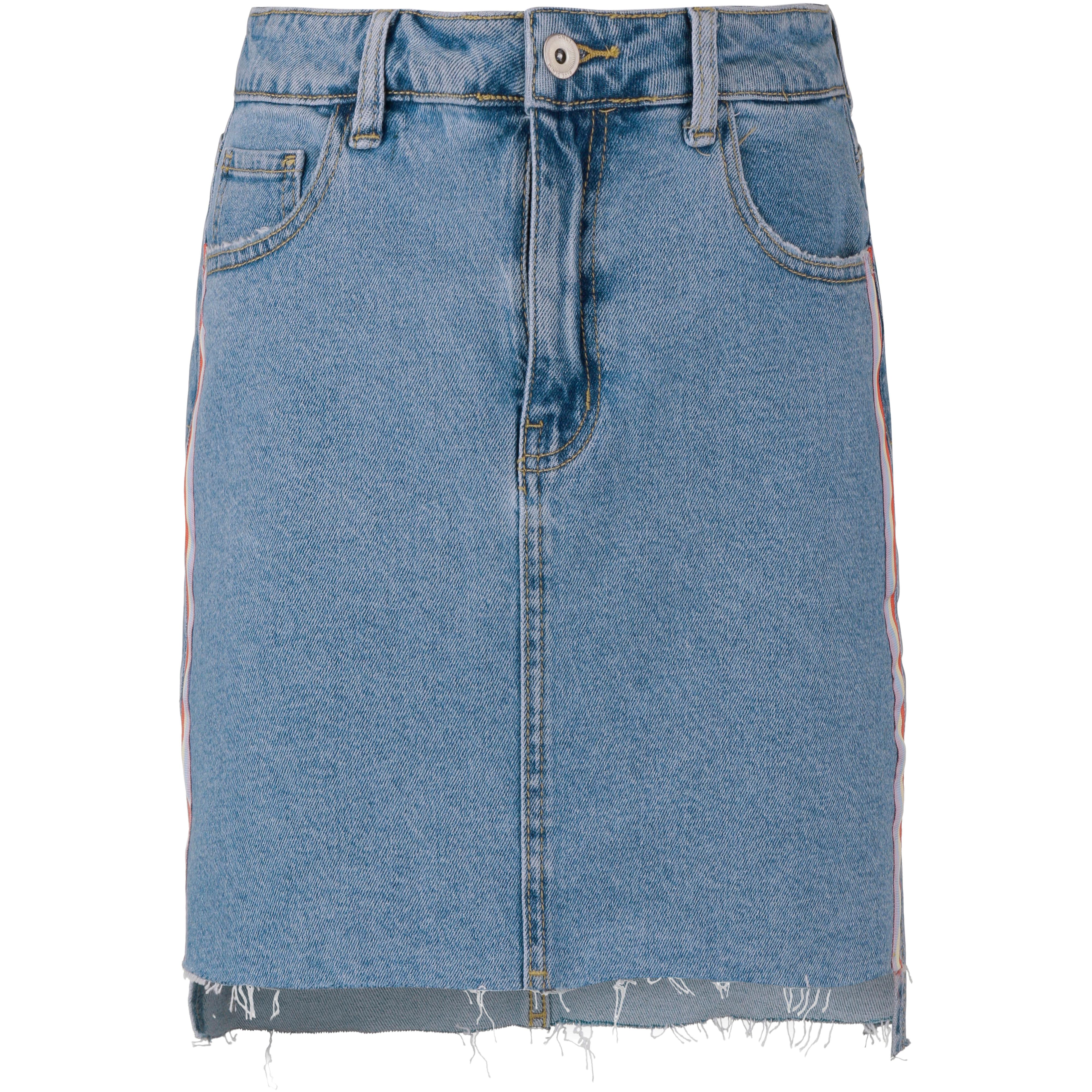 Only Onlelifa Jeansrock Damen Medium Blue Denim Im Online Shop Von Sportscheck Kaufen