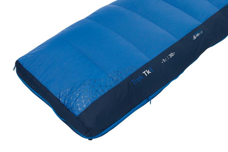 Sea to Summit Sea to Summit Trek TkI Regular Daunenschlafsack - bright blue-denim - 4 | SportScheck