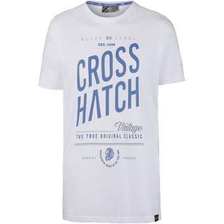 Crosshatch Fresan T-Shirt Herren white