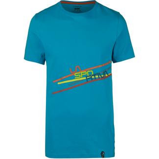 La Sportiva Stripe 2.0 T-Shirt Herren tropic blue