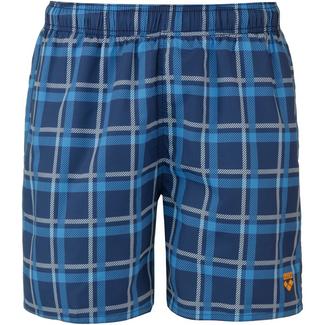 Arena Devon  checks Badeshorts Herren blau