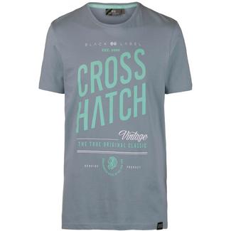 Crosshatch Fresan T-Shirt Herren grey