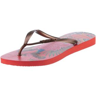 Havaianas Slim Tropical Zehentrenner Damen strawberry