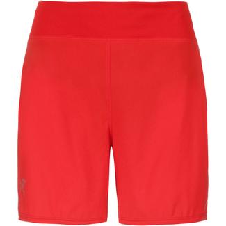 Arcteryx Lyra Funktionsshorts Damen hard coral