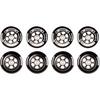 K2 90 MM SPEED WHEEL 8-PACK / ILQ 9 Inliner-Rollen - schwarz
