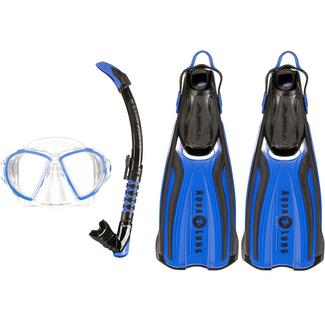 AQUA LUNG Set Duetto Schnorchelset blue-black