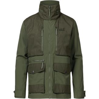Jack Wolfskin BARSTOW Kapuzenjacke Herren woodland green