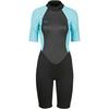 O'NEILL Reactor-2 2 Neoprenanzug Damen - black-lightaqua