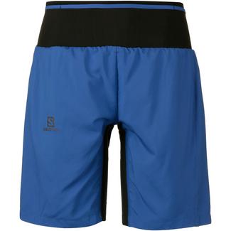 Salomon TRAIL RUNNER Funktionsshorts Herren nautical blue