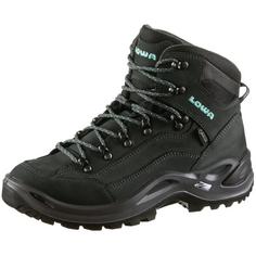 Lowa GTX Renegade Mid Wanderschuhe Damen asphalt-turquoise