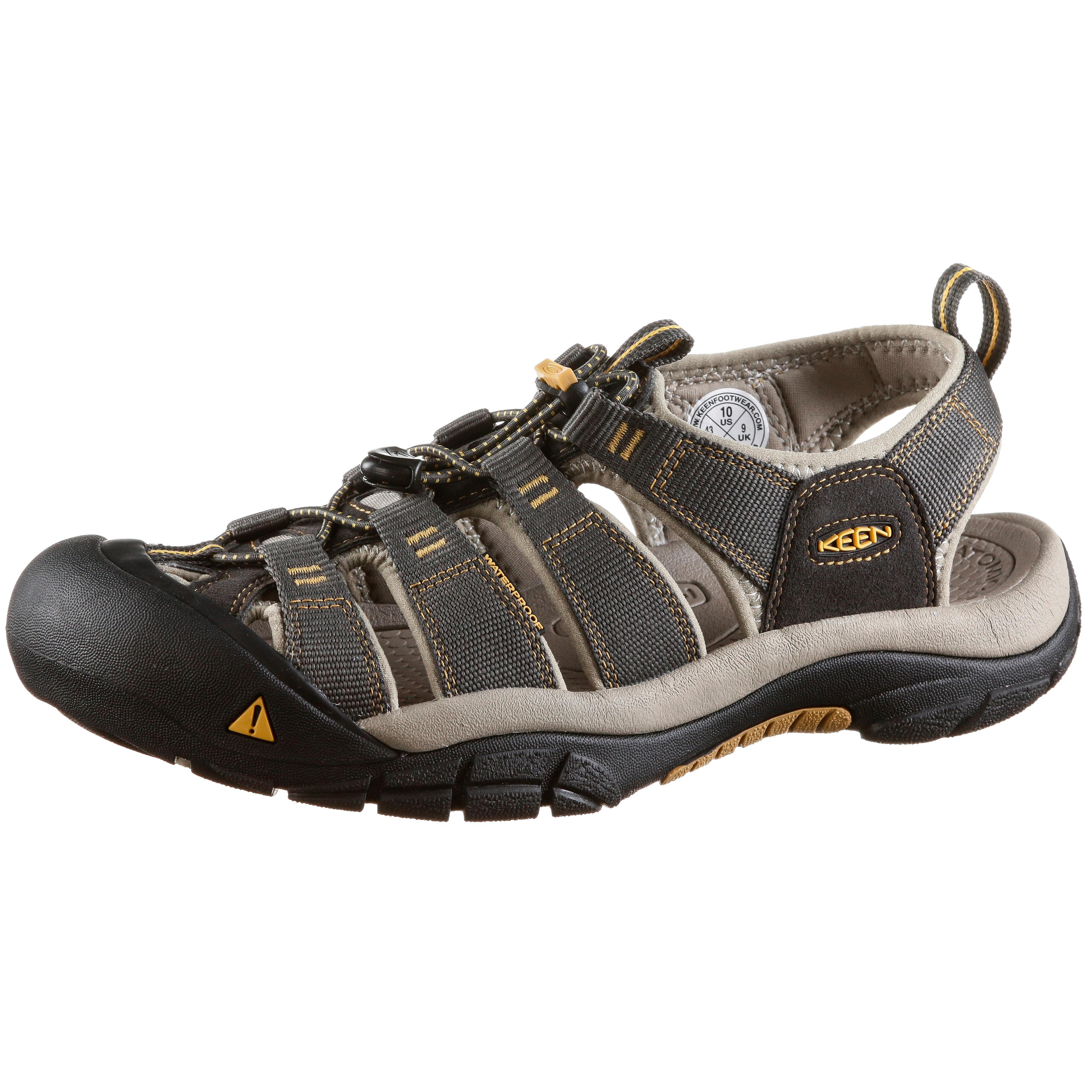 keen newport h2 raven aluminum