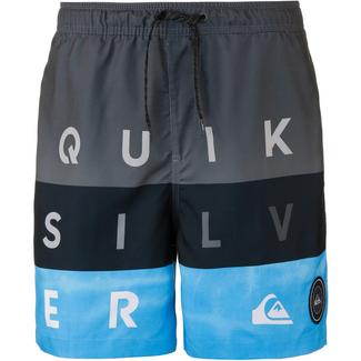 Quiksilver Word Block Volley 17 Badeshorts Herren iron gate