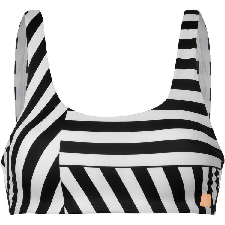 Roxy Roxy Pop Surf Bikini Oberteil Damen - true black victoria stripes - 0 | SportScheck