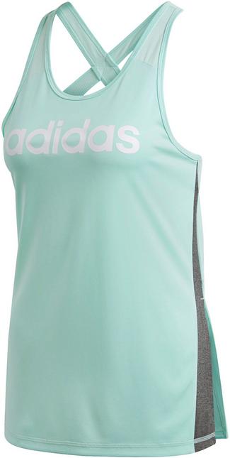 adidas Linear Tanktop Damen clear mint