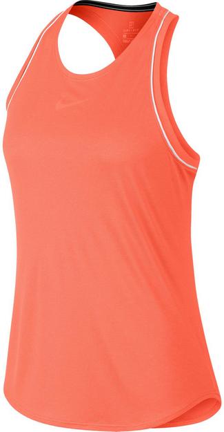 Nike W NKCT DRY Tanktop Damen orange pulse-white-white-orange pulse