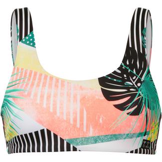 Roxy Pop Surf Bikini Oberteil Damen tblack crazy victoria popsurf