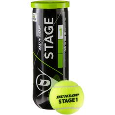 Dunlop STAGE 1 GREEN Tennisball Kinder gelb