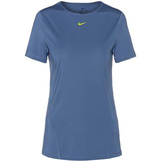 Nike Pro T-Shirt Damen indigo storm-cyber