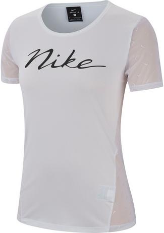 Nike Pro T-Shirt Damen white-black