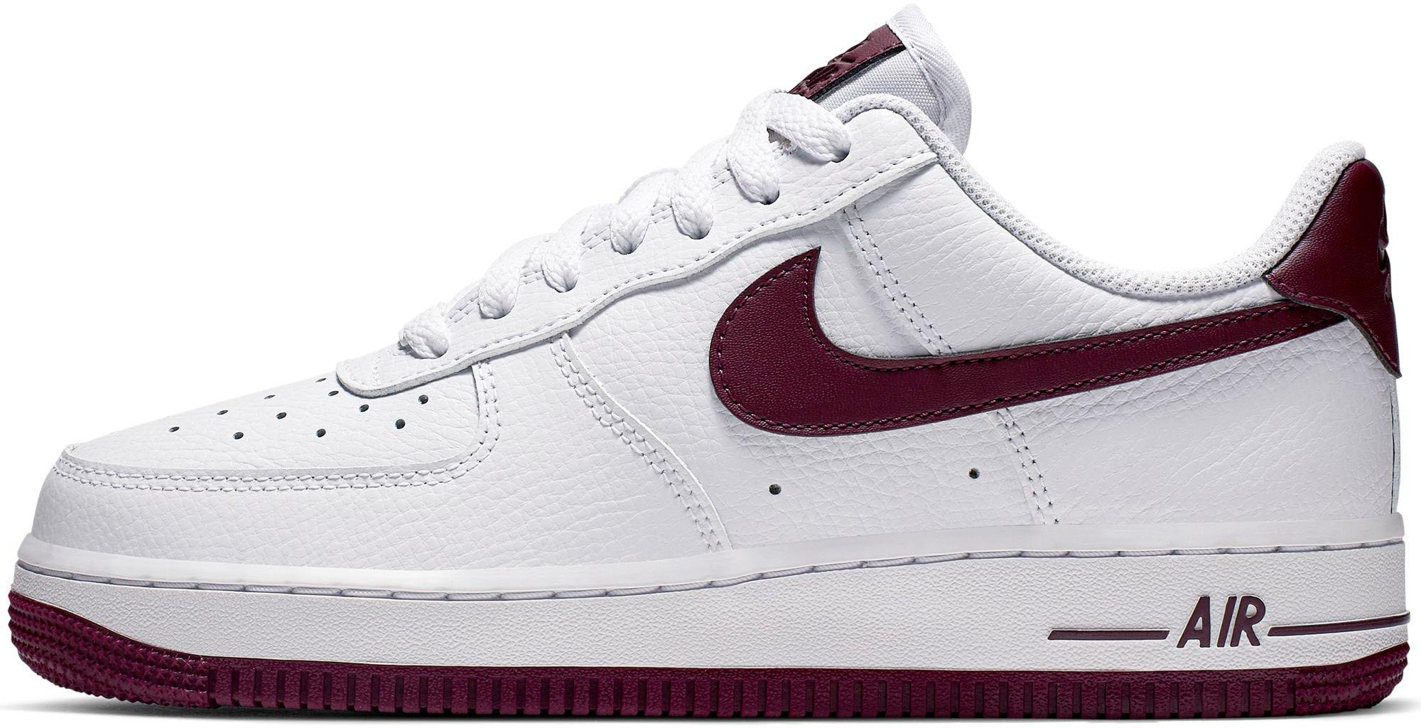 nike air force damen rot