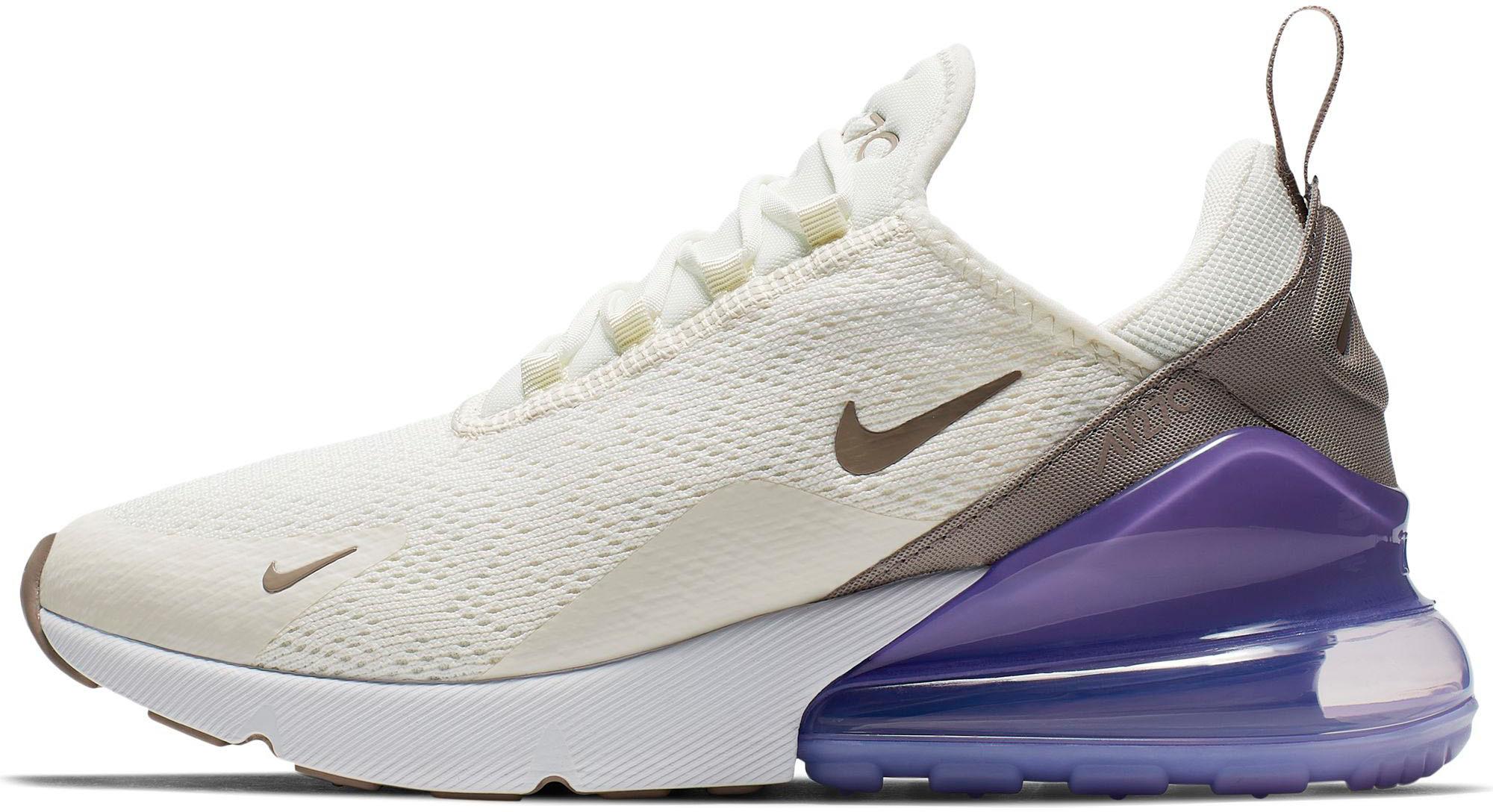 air max 270 trainers sail pumice space purple white