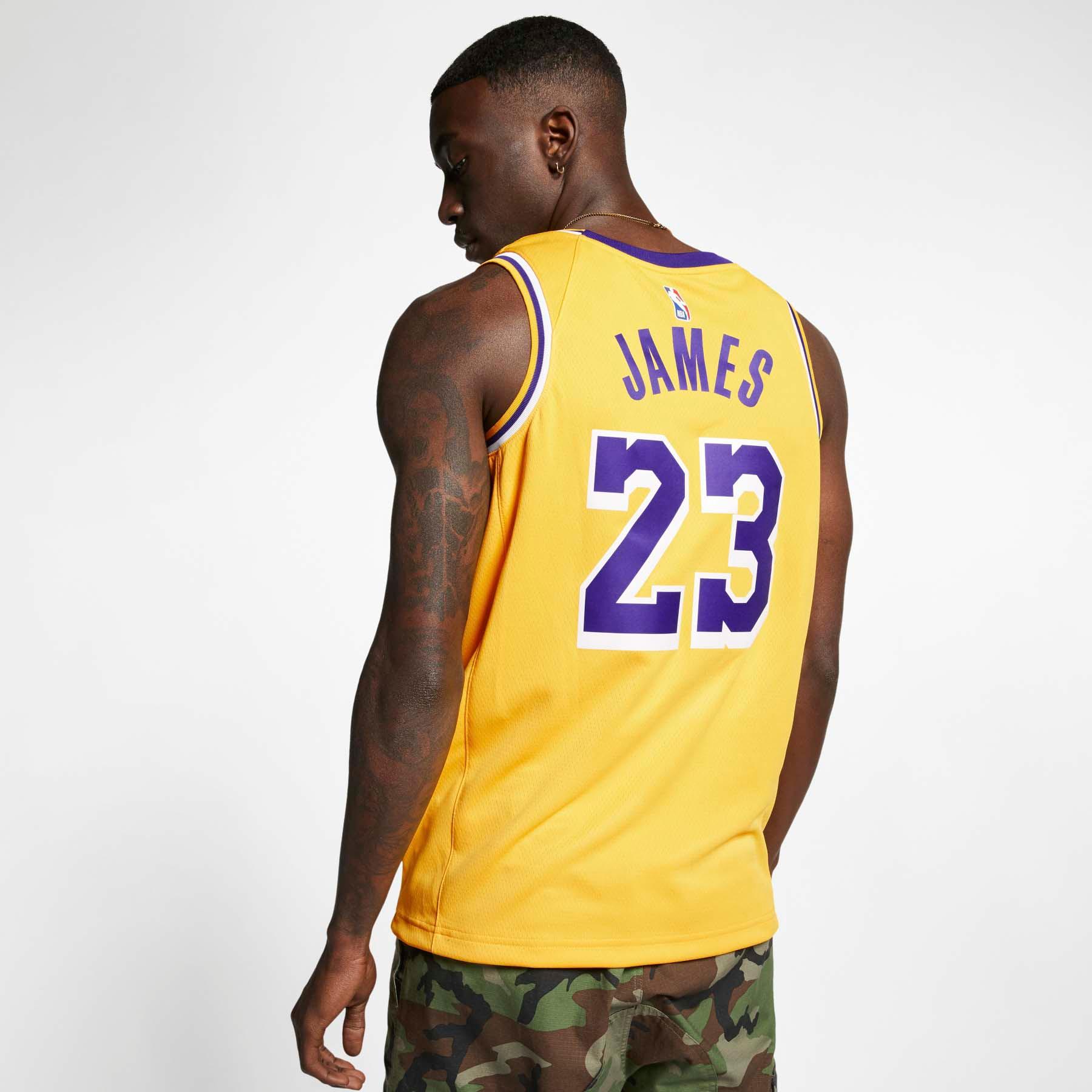 la lakers lebron james trikot
