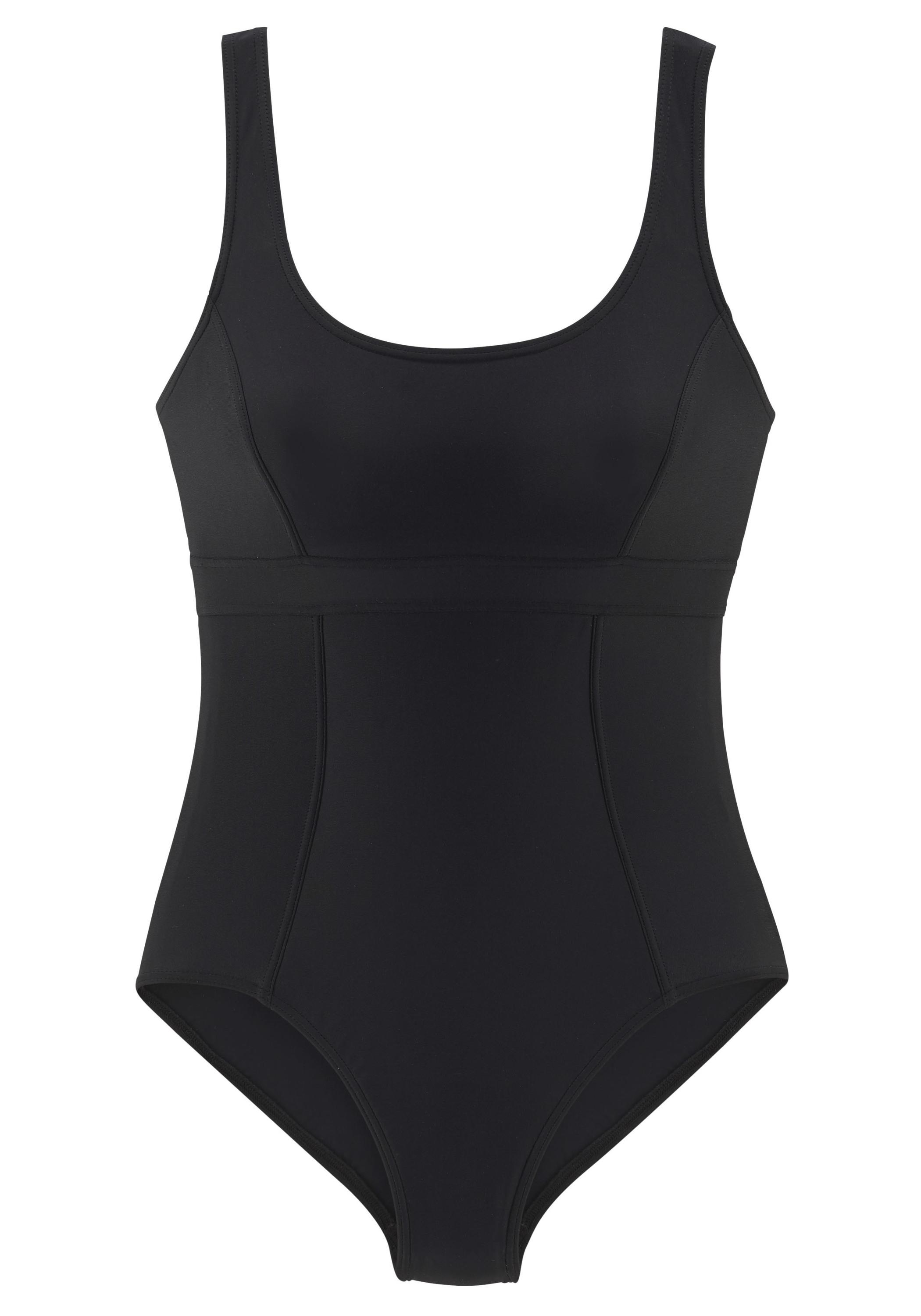 Lascana Badeanzug Damen Schwarz Im Online Shop Von Sportscheck Kaufen