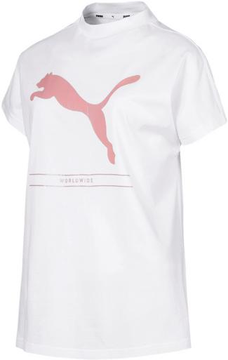 PUMA Nu Tility T-Shirt Damen white-rose