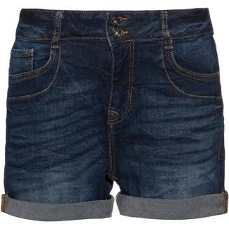 TOM TAILOR Cajsa Jeansshorts Damen dark stone wash denim