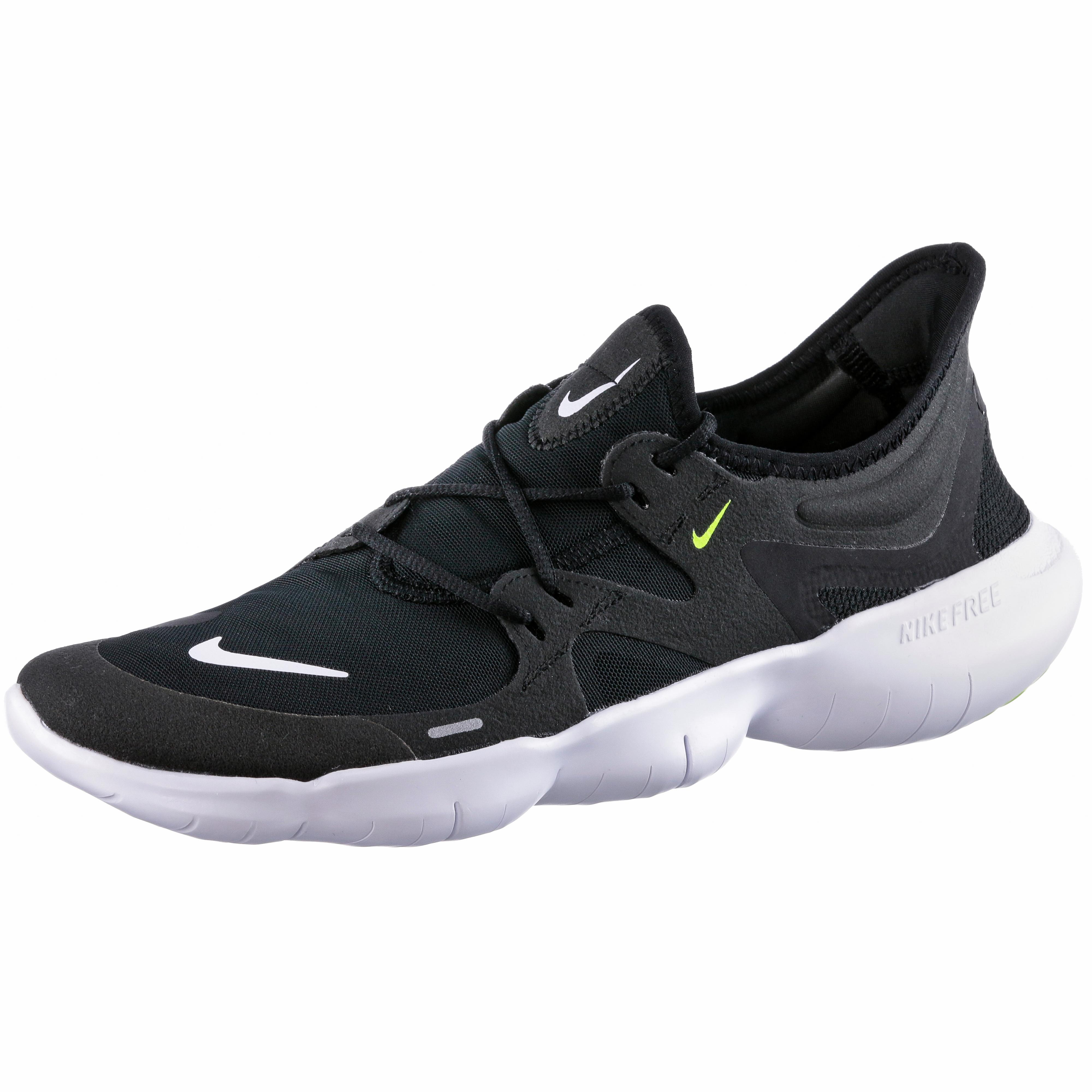 Nike Free Run 5.0 Laufschuhe Herren black-white anthracite im Online Shop  von SportScheck kaufen