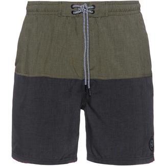 Protest Badeshorts Herren camo green