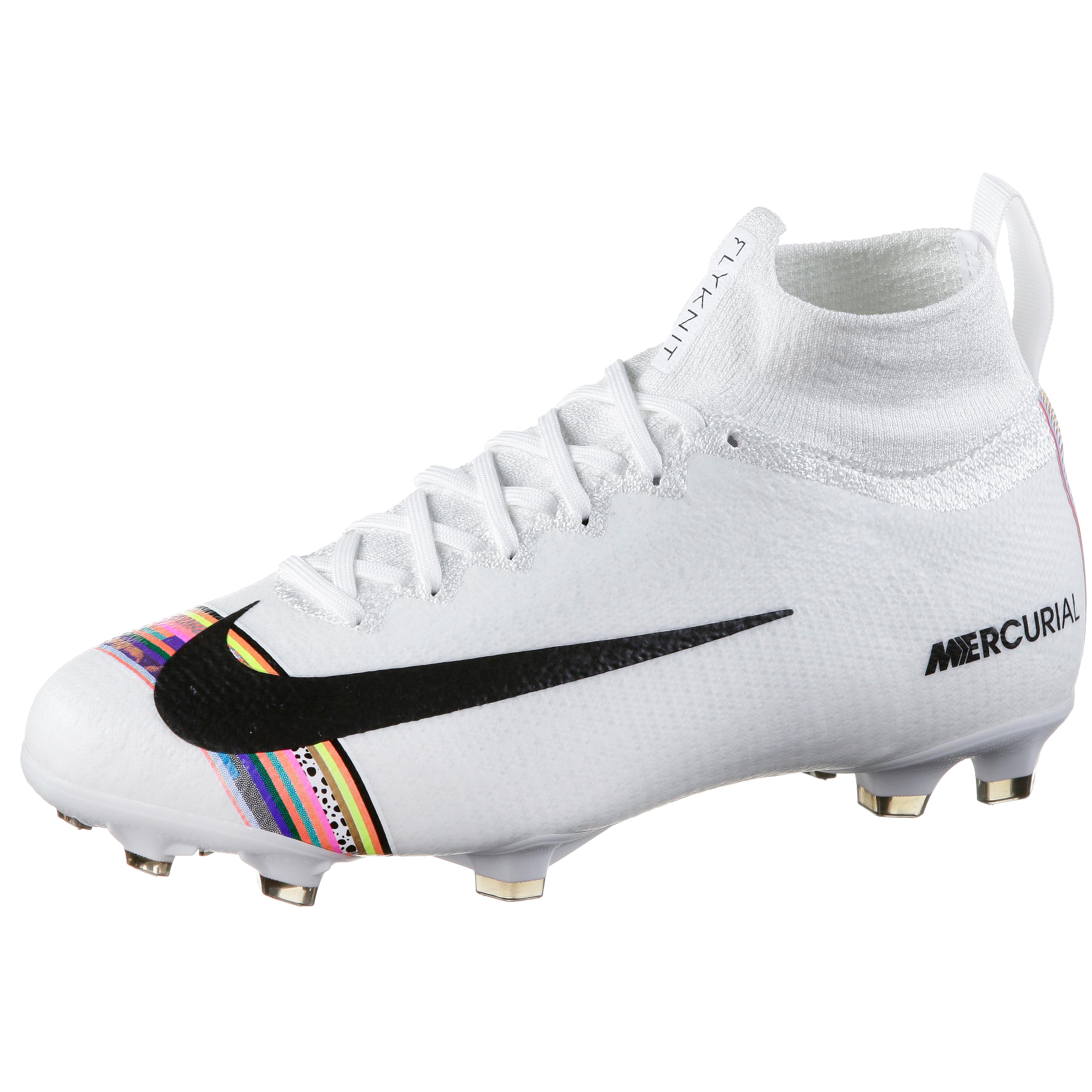 Nike Mercurial Superfly VI Pro FG Dunkelgrau Schwarz Gelb.