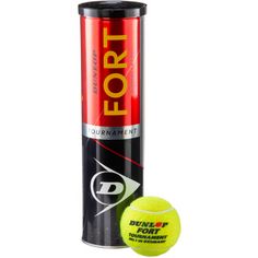Dunlop FORT TOURNAMENT Tennisball gelb