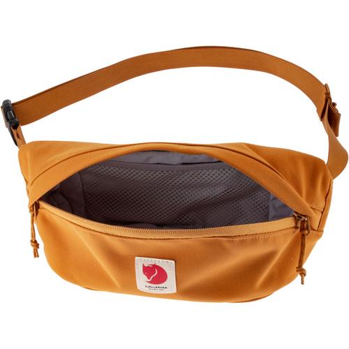 Rückansicht von FJÄLLRÄVEN Ulvö Hip Pack Medium Bauchtasche red gold