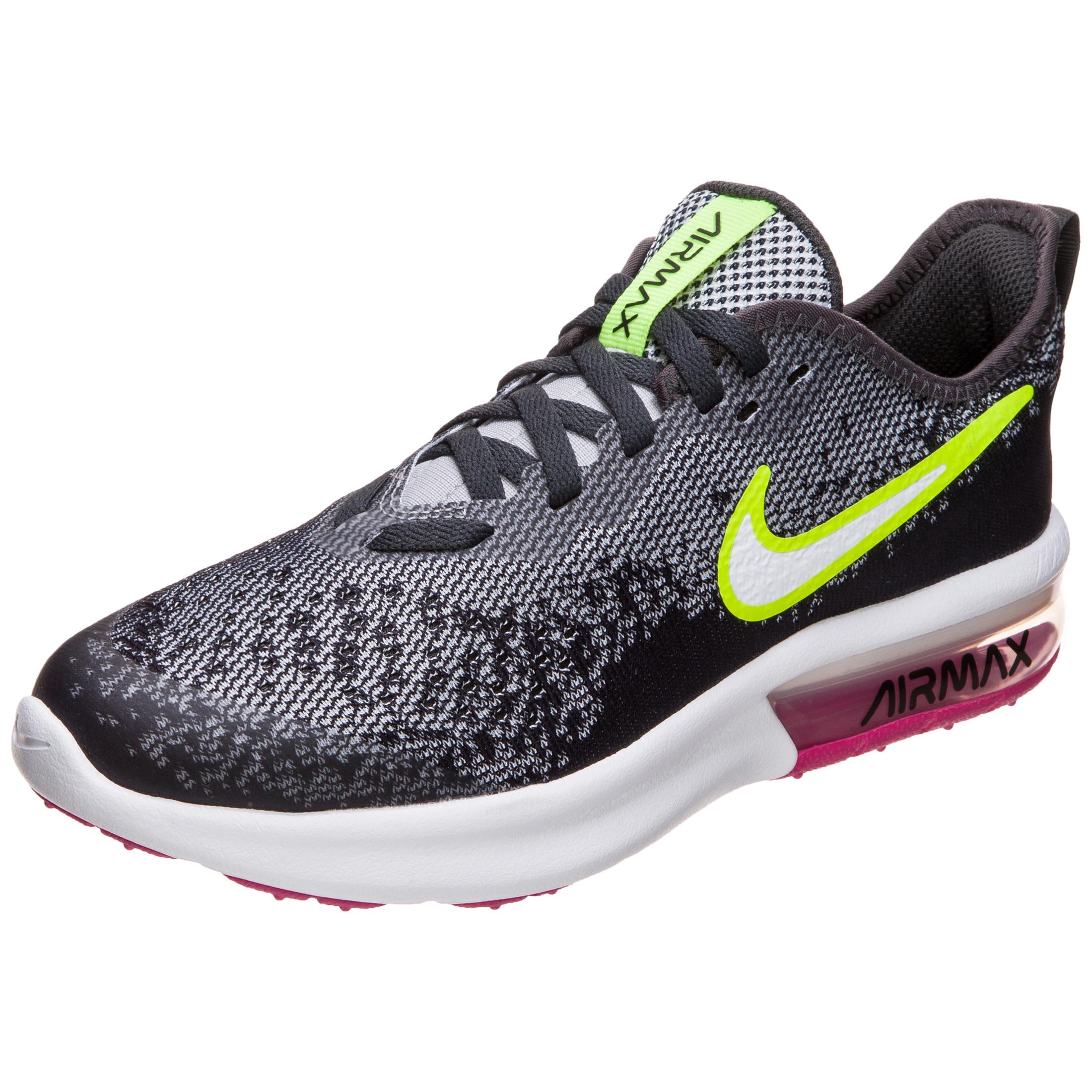 nike air max grau neon gelb
