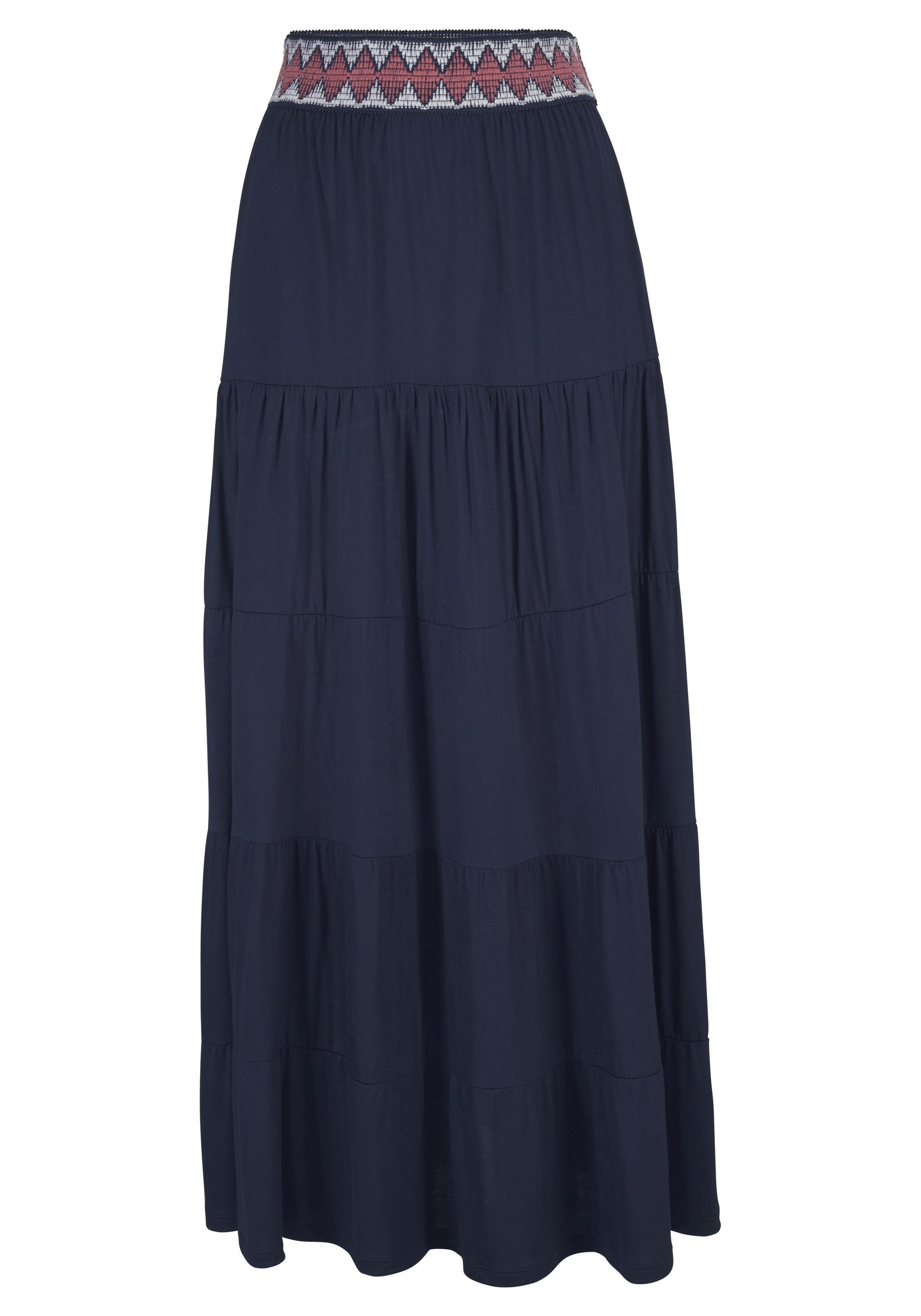 S Oliver Maxirock Damen Blau Im Online Shop Von Sportscheck Kaufen