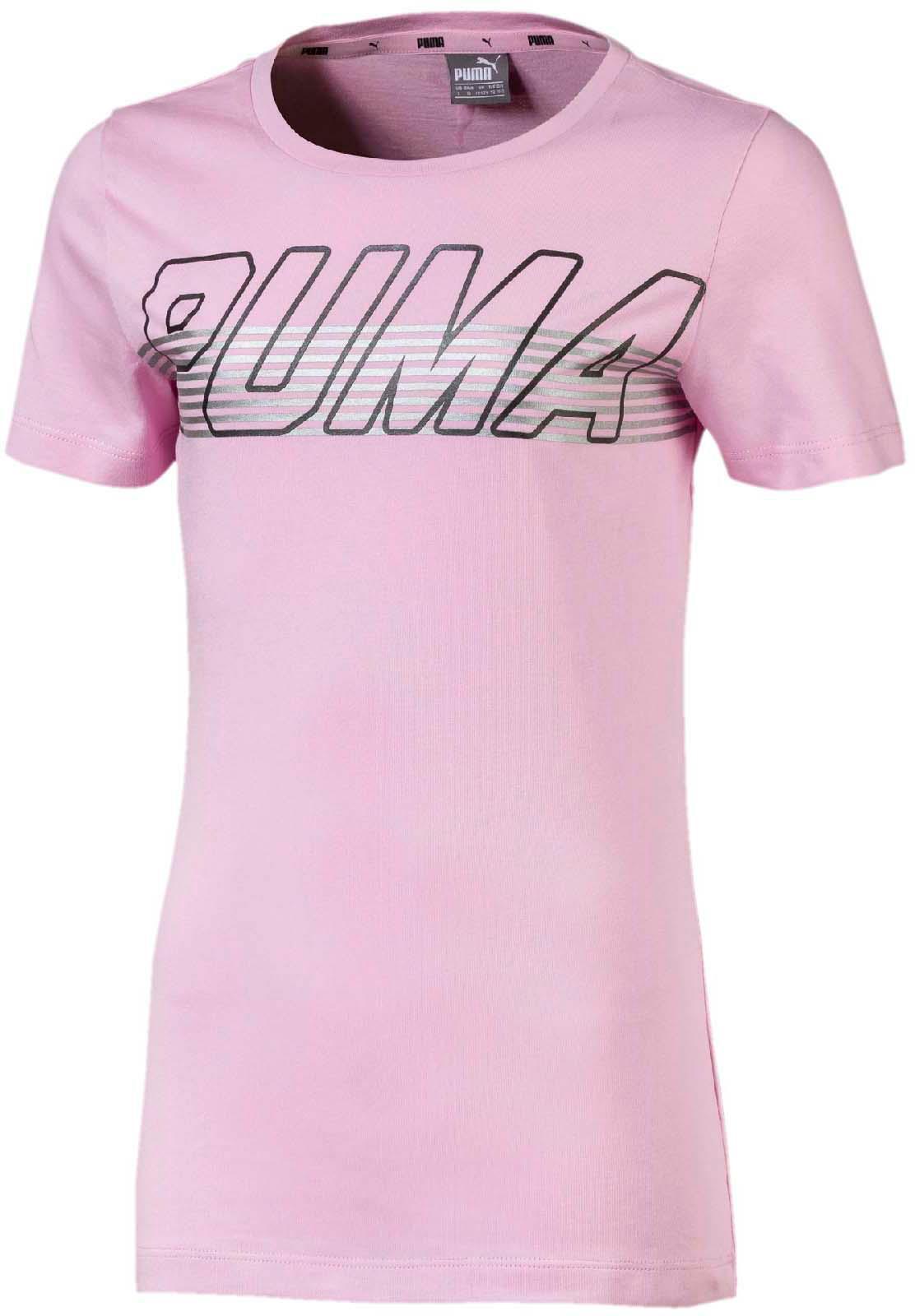 puma t shirt pink