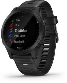 Rückansicht von Garmin Forerunner 945 Sportuhr black