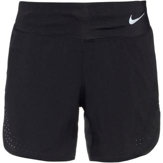 Nike Eclipse Shorts Damen black-reflective silver
