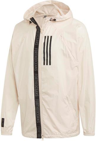 adidas WND Parley Kapuzenjacke Herren linen